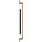 Ekena Millwork 16" Pull Handle & 12" Flush Pull for 1 3/8" Doors, Rustic Brown GB6001PP31612RB - alternate 3